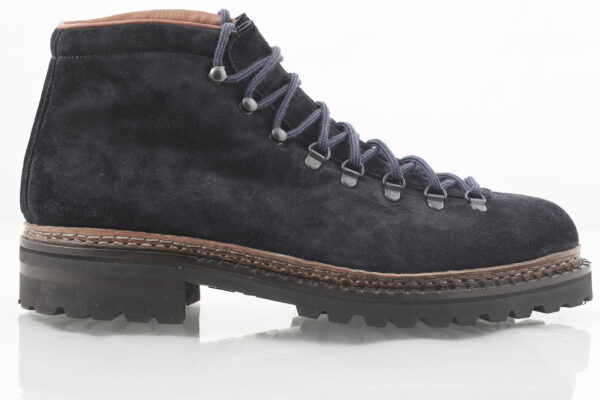 EVEREST Navy Suede Mountain Boot