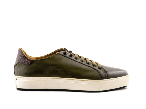 PEACHTREE Olive Low Tops