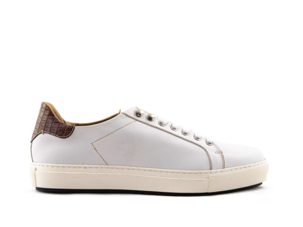 PEACHTREE White Low Tops