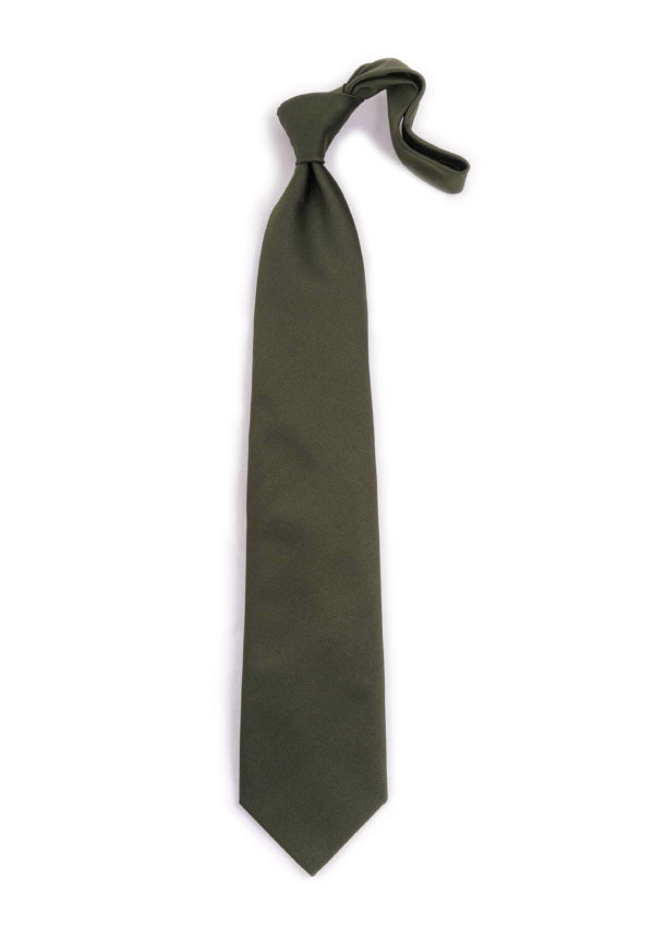 Olive Twill Tie
