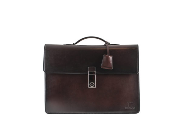 Classic Dark Brown Briefcase