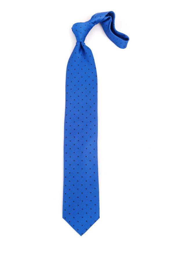 Royal Blue Dot Tie