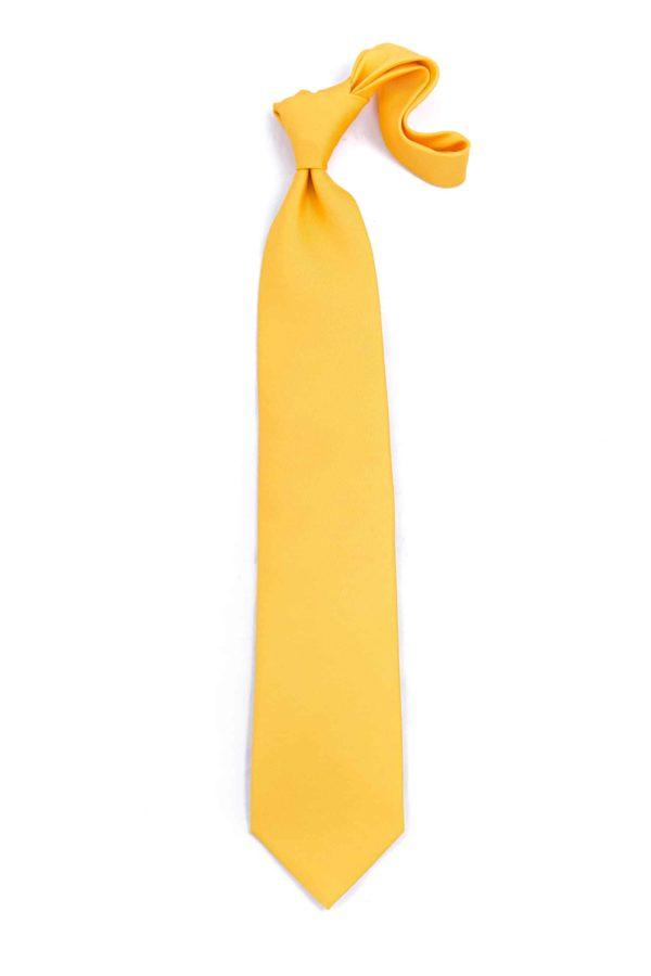 Yellow Gold Twill Tie