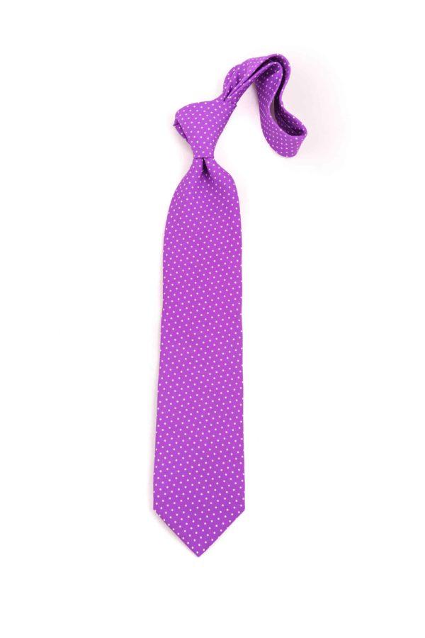 Purple Small Dot Tie