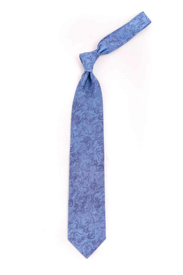 Light Blue Abstract Tie